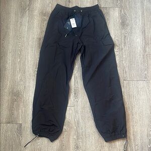 4th and reckless black Jamila trouser parachute pants size medium